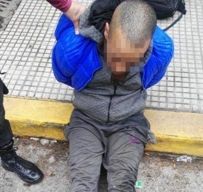 Policía de la Ciudad capturó a motochorro peruano en Once