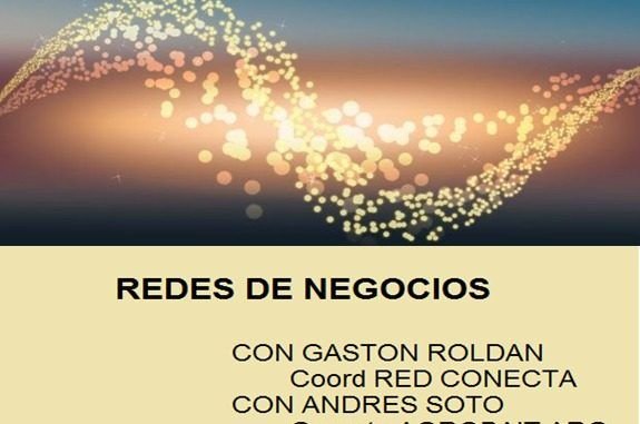 Redes de negocios flyer