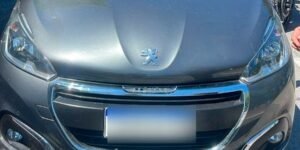 Un Peugeot 208 mellizo activó el Anillo Digital y terminó con un detenido en Pompeya