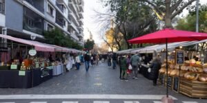 Parque Centenario se llena de sabores y productos saludables